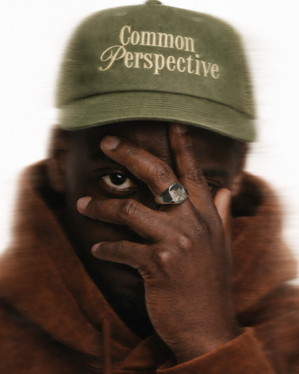 Common Perspective Green Trucker